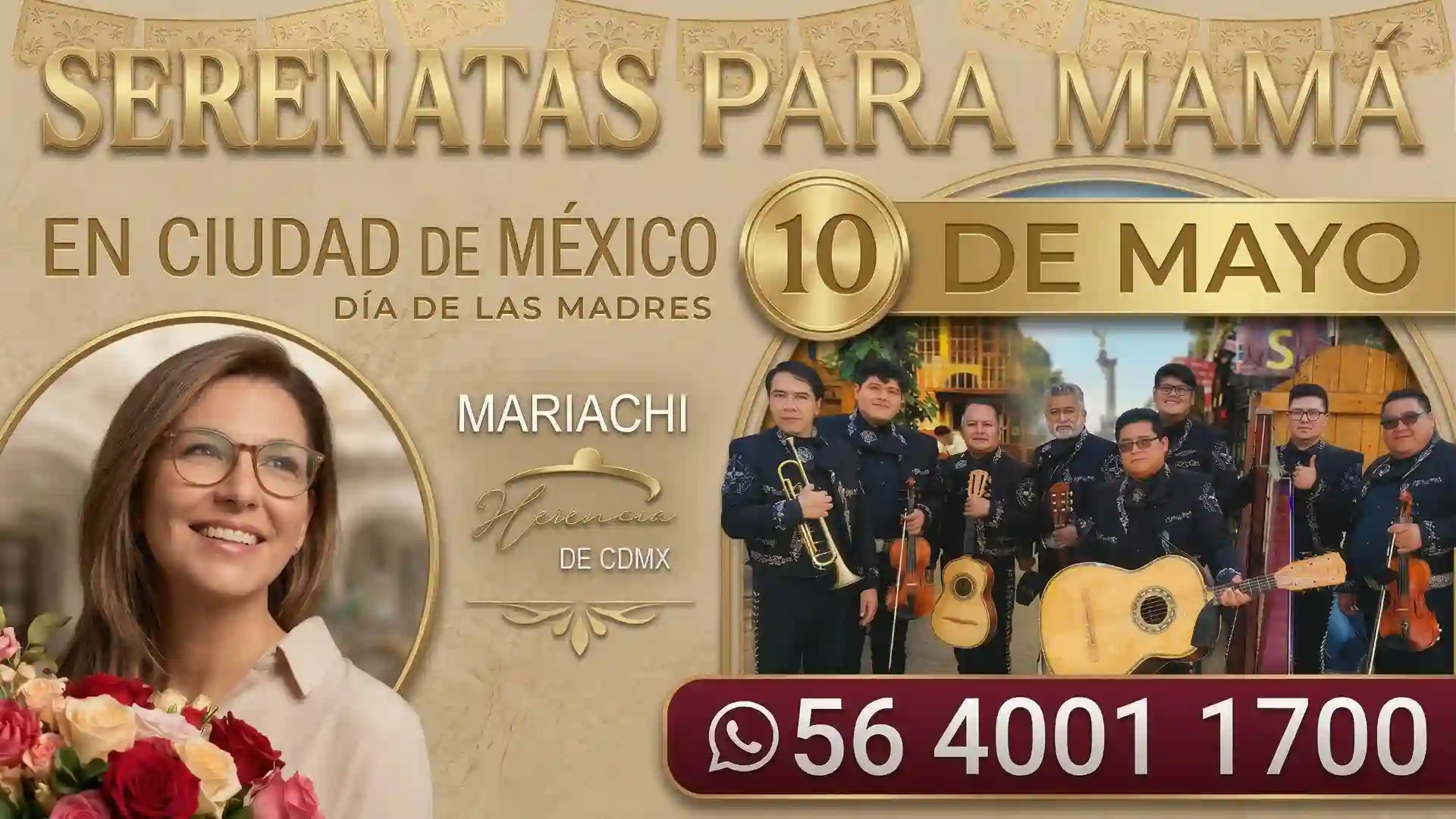 Mariachis en la Ciudad de México precios 10 de Mayo