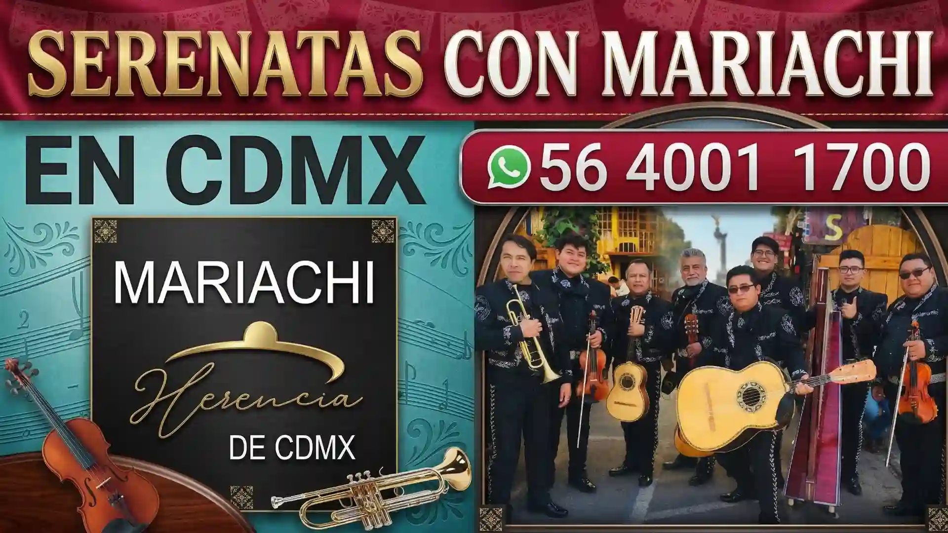 Serenatas con mariachis enCDMX precios