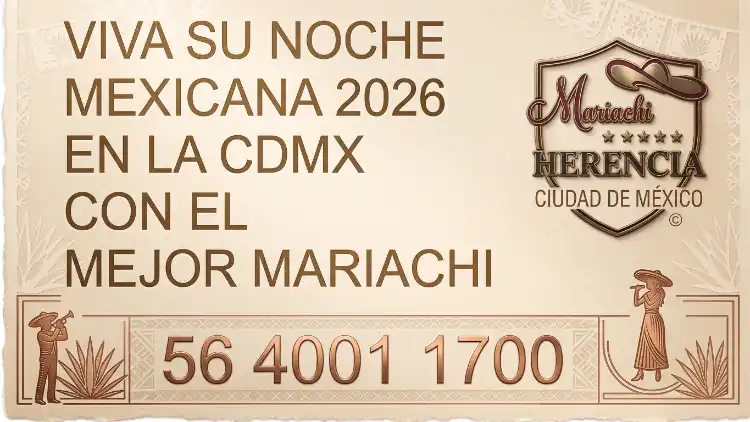 Mariachi septiembre CDMX Precios
